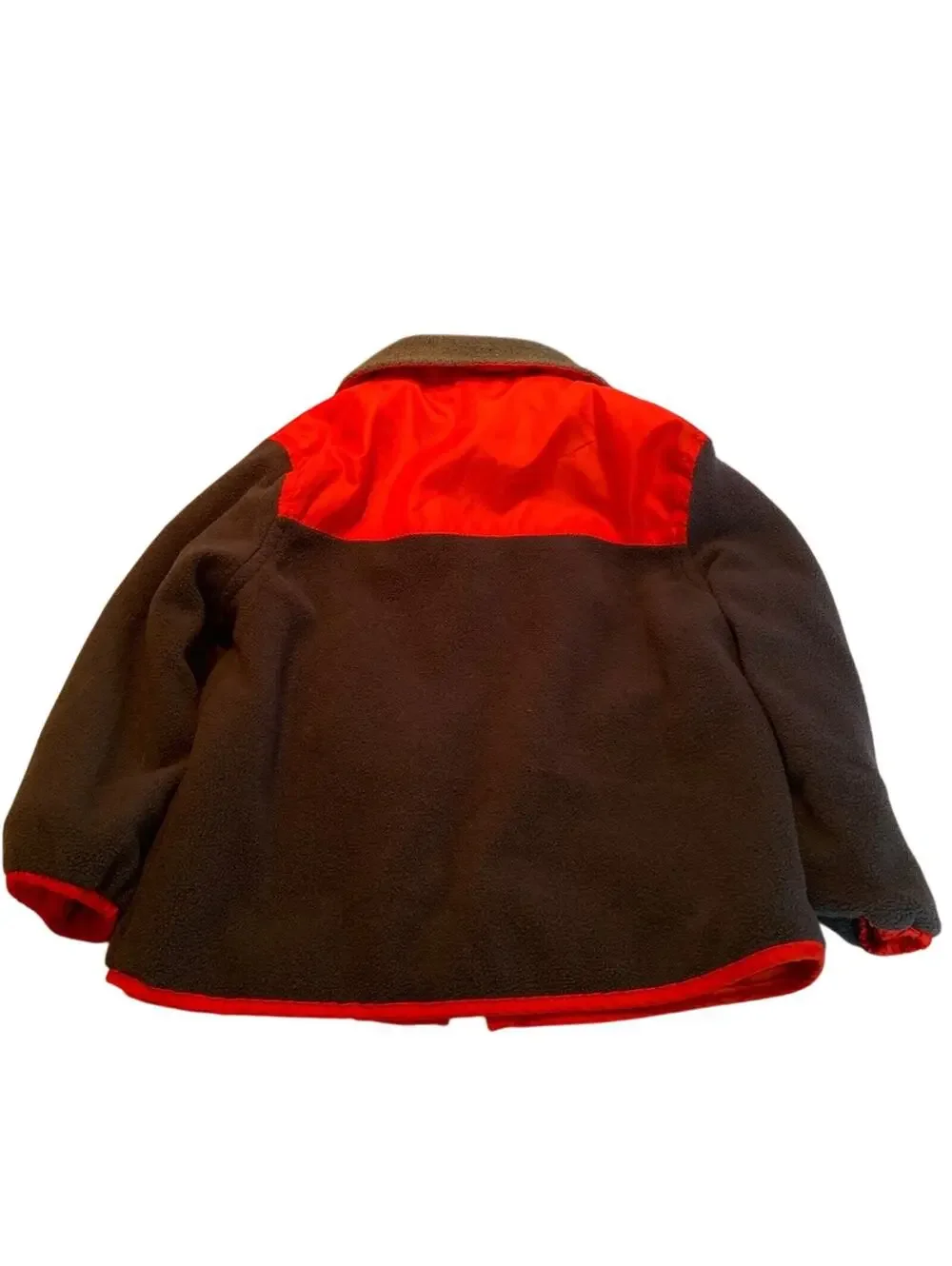 OSHGOSH B’GOSH Boy’s Reversible Zip Up Jacket - Red/Blue/Grey - Size: 2T
